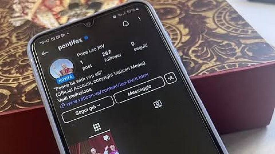 Papa Leão XIV cria perfil oficial no Instagram e emociona seguidores